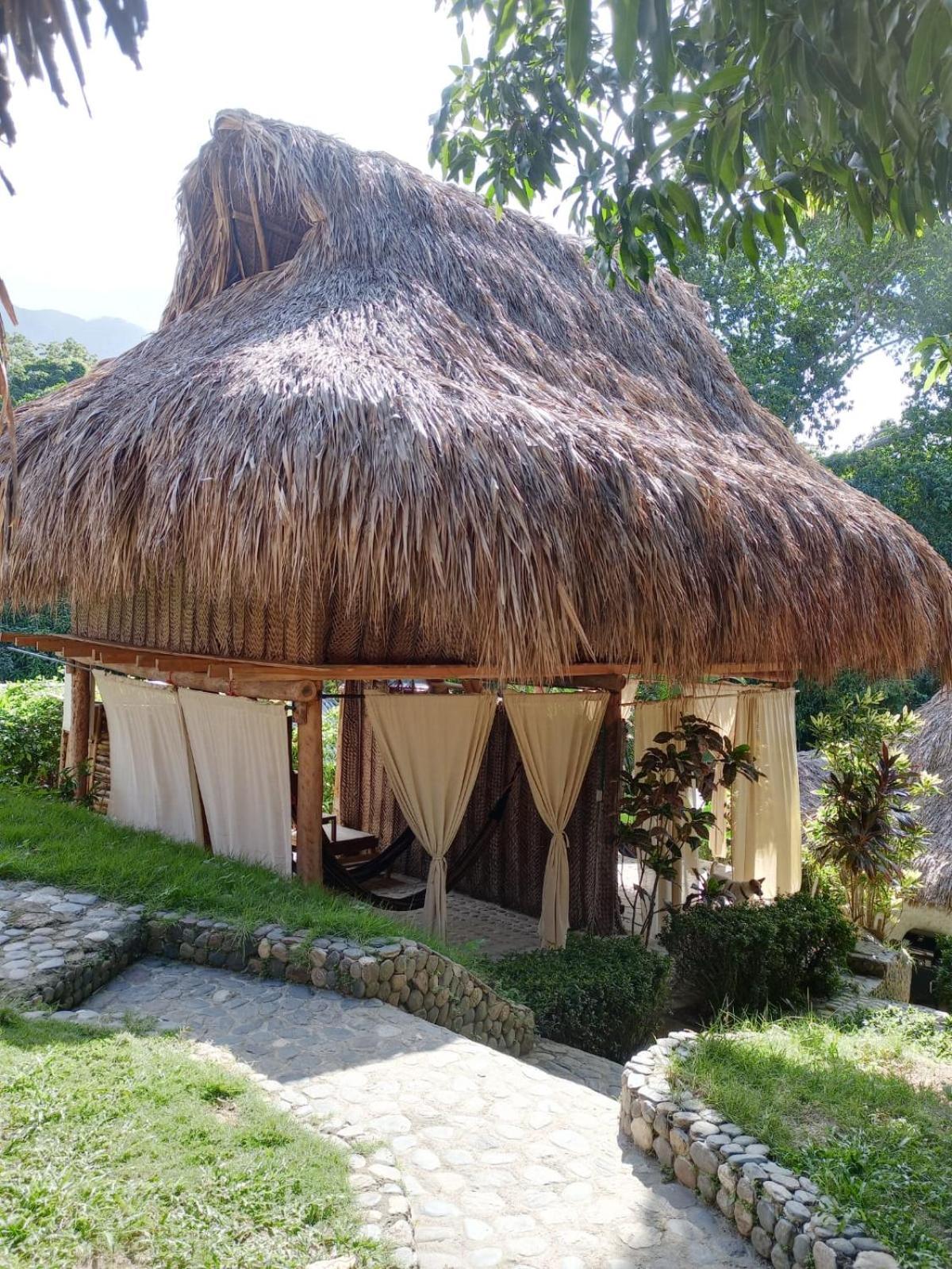Ecocabanas Diosa Jaguar Tayrona La Esmeralda  Εξωτερικό φωτογραφία