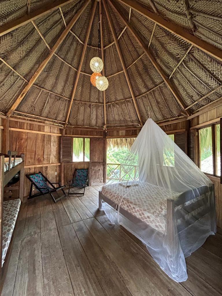 Ecocabanas Diosa Jaguar Tayrona La Esmeralda  Εξωτερικό φωτογραφία